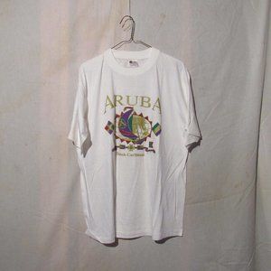 Trade Winds White Tee Shirt - Aruba